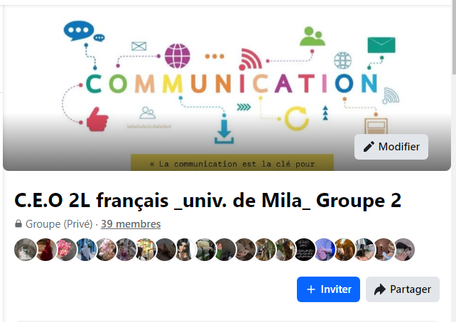 Groupe de discussion pour les étudiants de 2L Français (Gr. 2)